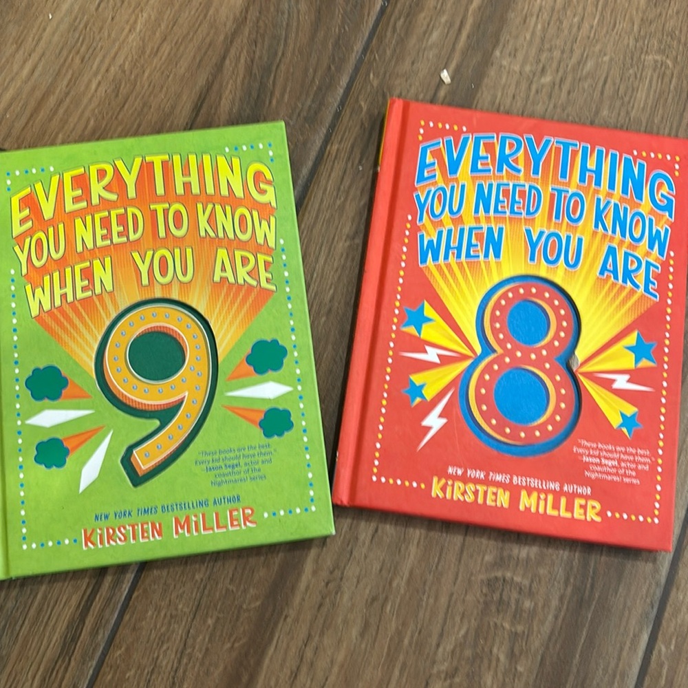 Everything you need to know when you are 8 and 9